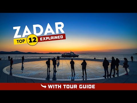 Video: 12 Tempat Wisata Terbaik di Zadar & Perjalanan Sehari-Hari