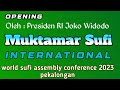 Opening world sufi assembly conference 2023 pekalongan