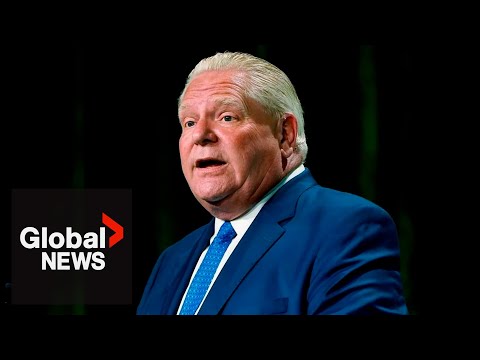 Premier doug ford speaks as ontario education workers set to return to work | live