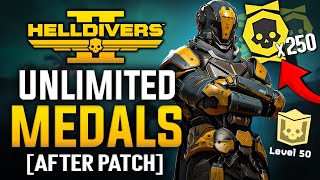 Helldivers 2 : NEW Unlimited Medals, XP & Money Farm (After Patch)