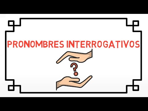 Video: ¿Dónde están los pronombres interrogativos?