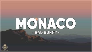 Bad Bunny  Monaco  Letra  S 