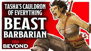 Path of the Beast Barbarian in Tasha