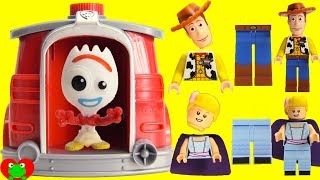 toy story 4 forky woody and bo peep magic rescue