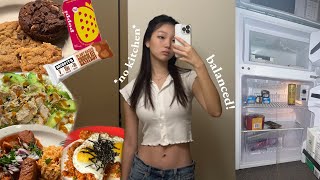 What I Eat in a Week as a College Student! *creative meals*