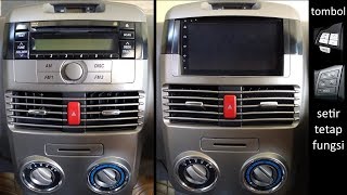 Cara Ganti Head Unit Toyota Rush / Daihatsu Terios 2006-2016 Double Din