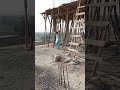 Gravel and sand are piled up to do evil with one's hands.Afzal architect Pakistan