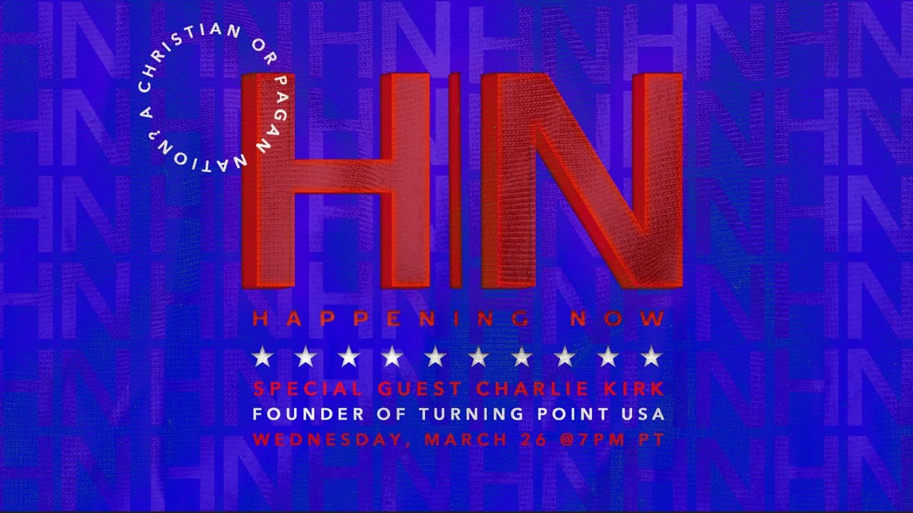 Happening Now with Pastor Jack Hibbs and Charlie Kirk - A Christian or Pagan Nation