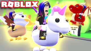 Riding Every Pet In Roblox Adopt Me Youtube - vr roblox adopt me