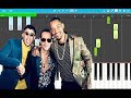Marc Anthony, Will Smith, Bad Bunny, - Está Rico PIANO Tutorial EASY (Piano Cover)