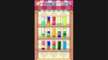 Water Sort Puzzle I Level 1687 I  Facebook I SOLVED