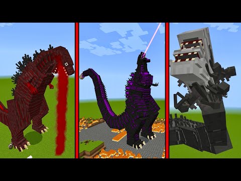 Видео: НОВЫЙ МОД ШИН ГОДЗИЛЛА В МАЙНКРАФТ Shin Godzilla Minecraft