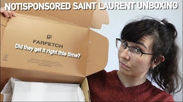 YSL UNBOXING! I bought from Farfetch again - my entire (NOT sponsored) experience with the Mini Lou!