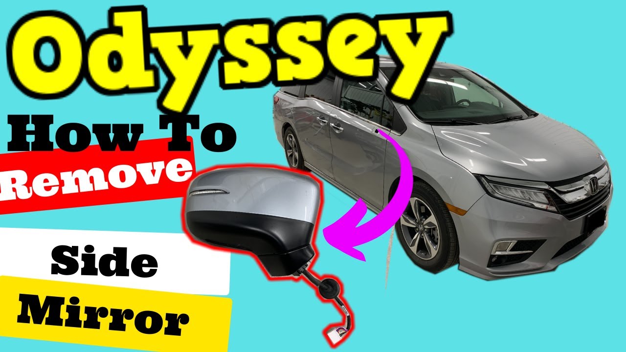 Honda Odyssey -- How to Remove Side Mirror 2018-2021 - YouTube