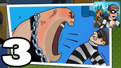 Robbery Bob - Gameplay Walkthrough Part 3 -  Chapter 2: Downtown - Levels 1-15 (Android, iOS)