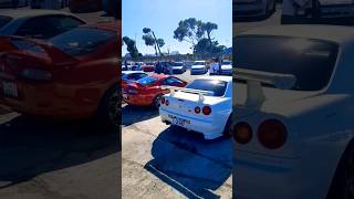 R34 GTR and Toyota Supra at Killarney Motor Show 2023