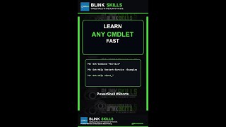 Learn Any PowerShell Cmdlet with Get-Command and Get-Help #Shorts