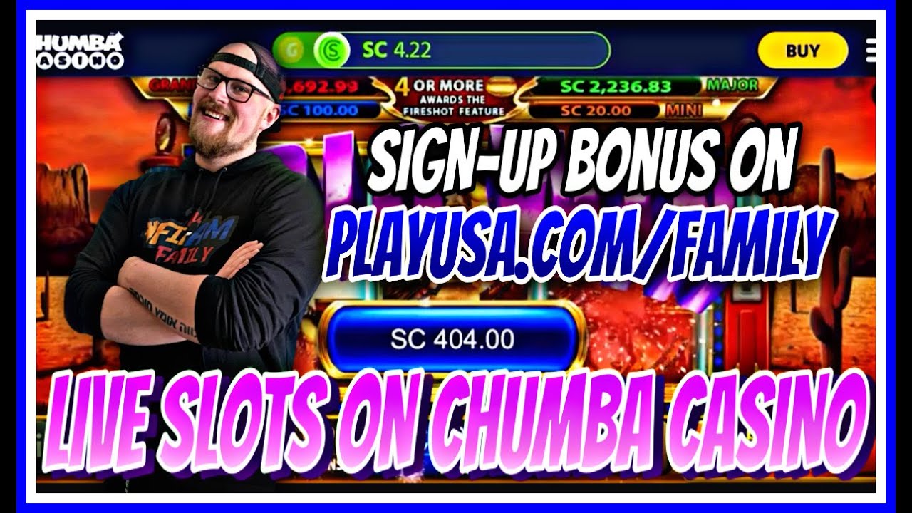 LIVE SLOTS CHUMBA CASINO ONLINE SLOTS WIN REAL MONEY AD YouTube
