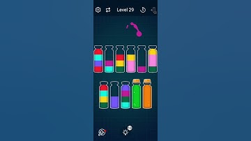 Slime Sort Level 29 Walkthrough Solution iOS/Android