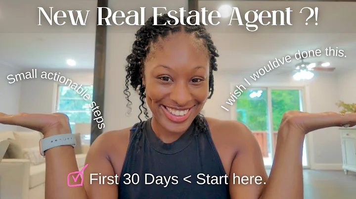 New Real Estate Agent ⁉️Avoid Wasting Time – Do This in your 1st 30 Days 🏡