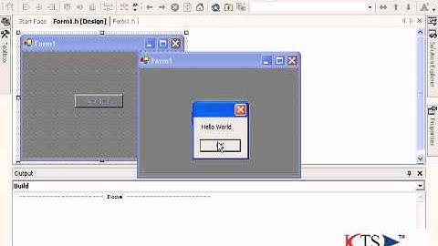 Getting Familar with VC++.NET Environment| Part 1| VC++ Video Tutorials