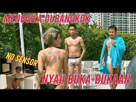 KRIZNAFAHREZI - NYAII BUKA BUKAAN , NO SENSOR ?? #DIAJAKLIBURANKEBANGKOK #DAILYVLOG3