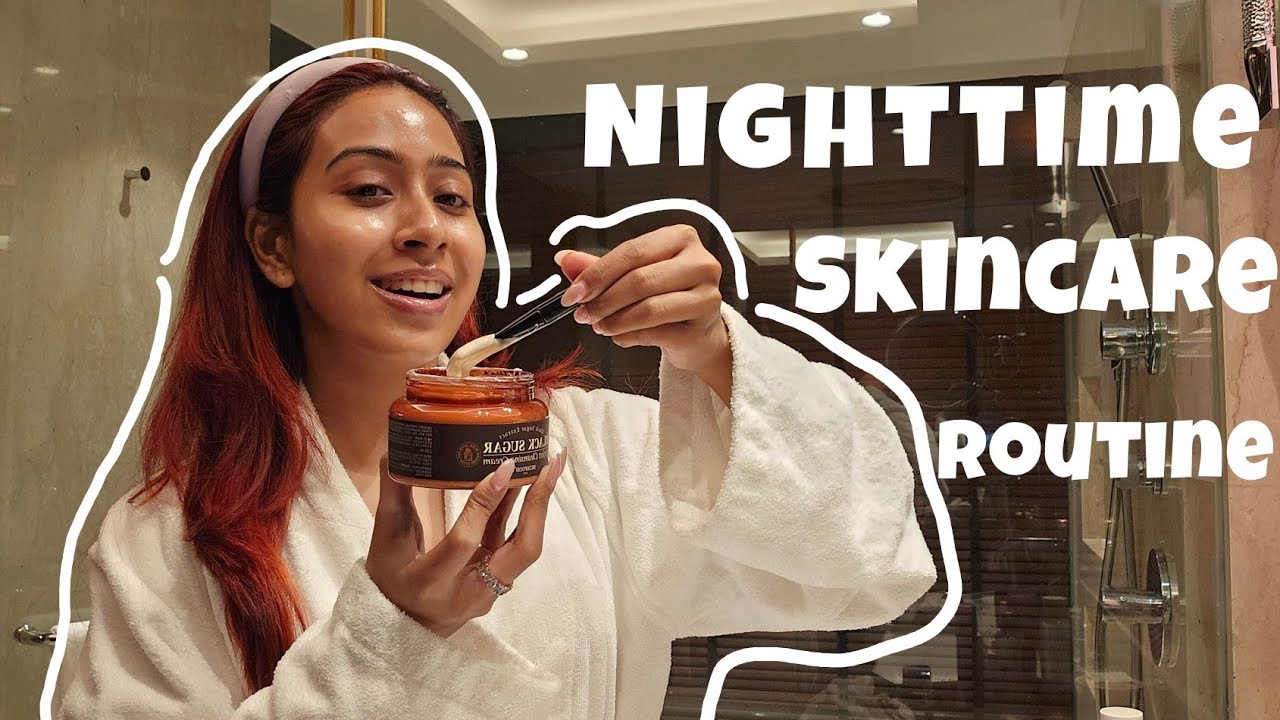 *Unsponsored* Nighttime  Skincare Routine for Glowing Healthy Skin ✨🧚‍♂️