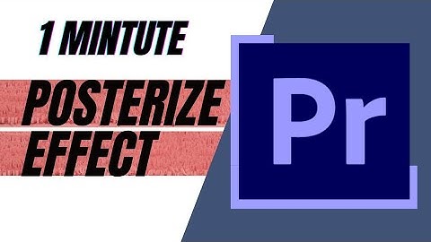 Apply Posterize Effect in Premiere  Pro and make video look DOPE & INTRESTING #premierepro #tutorial