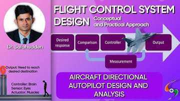Lec 21 | Aircraft Directional Autopilot Design and Analysis | FCSD by Dr. Salahudden
