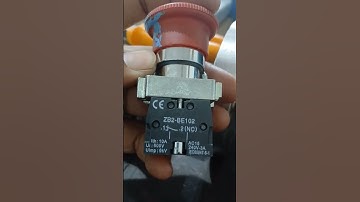 How Emergency push button working | Emergency Push button | open & close point Emergency button