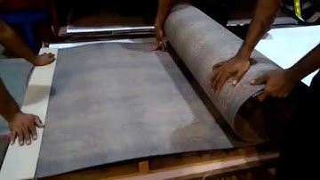 How ro roll laminate sheets (performed by Formica Thailand staffs)