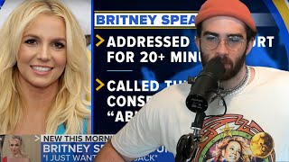 Hasanabi Reacts To &quot;Britney Spears pleads for judge to end conservatorship l GMA&quot;