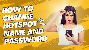How To Change Hotspot Name & Password on iPhone And Android? #iphone #android