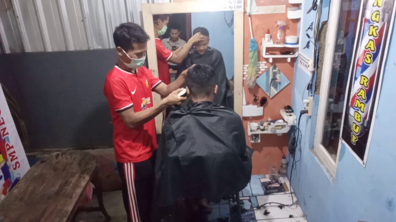  POTONG  RAMBUT  ANAK DEWASA CEPAK  RAMBUT  TEBAL YouTube