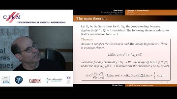 Michael Harris: Construction of p-adic L-functions for unitary groups