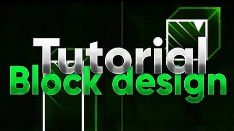 Block Design Speedbuild | Geometry Dash 2.13