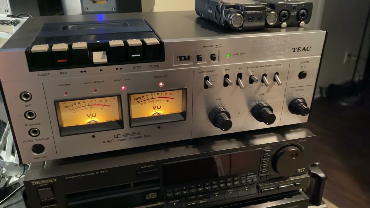 Quicky TEAC A-460 getting some love - YouTube