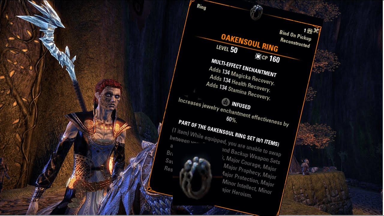 ESO OAKENSOUL RING- LEADS LOCATION