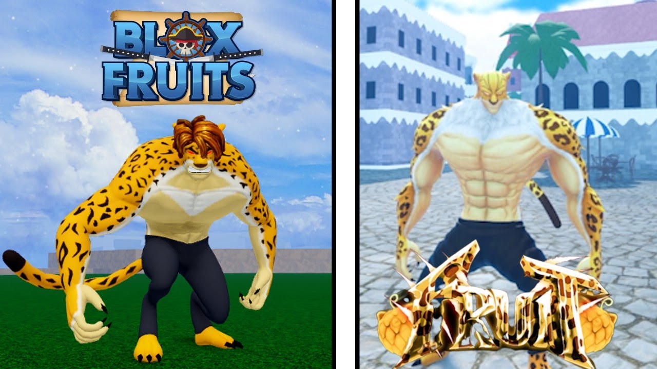 Noob to Pro Using Leopard Fruit in Fruit Battlegrounds(Roblox