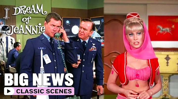 Jeannie's Friend Drops By With News | I Dream Of Jeannie