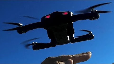 Syma Z1 Optical Flow Folding FPV Selfie Drone Flight Test Review