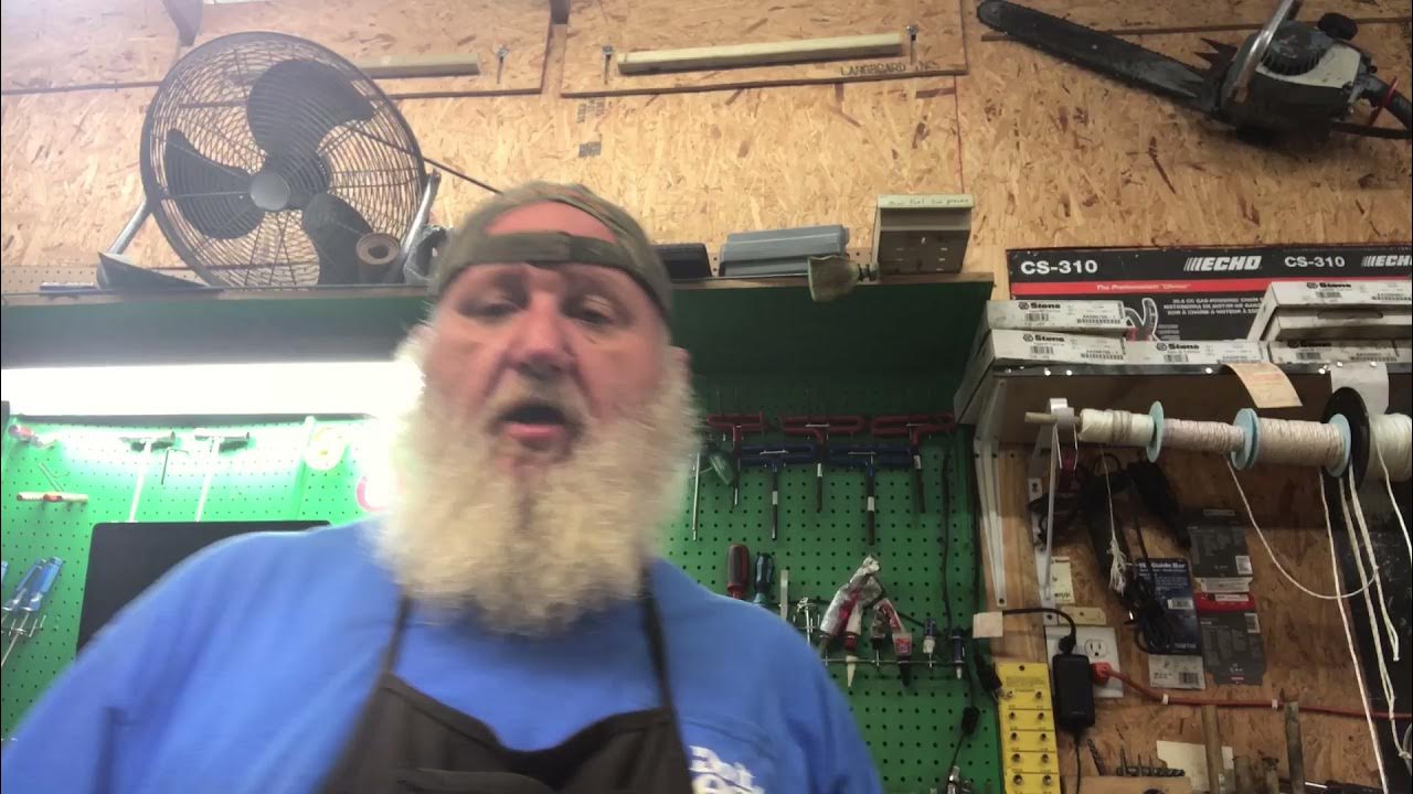 Chainsaw oiler problems, check this before you take it in. YouTube