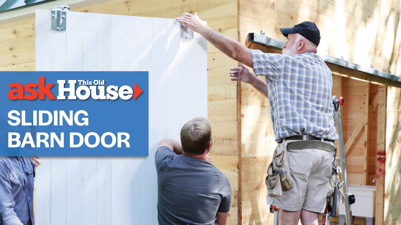 How to Build a Sliding Barn Door in 14 Steps - This Old House