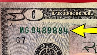 Full 50 dollars, with 1.800.000.000 notes in circulation This note USA costs more than nominal Guide
