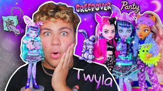 ТВАЙЛА и её СЕКРЕТЫ! Обзор Monster High Creepover Party Twyla Boogeyman