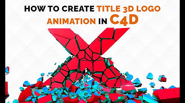 How to Create Title Break Animation in Cinema 4D - Tutorial