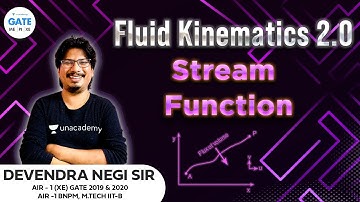 Stream Function | Fluid Kinematics 2.0 | GATE-2022/2023 | By AIR-1 #NegiSir