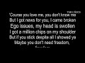 Calvin Harris - Hard to Love ft  Jessie Reyez (lyrics) | UNOFFICIAL VIDEO