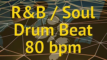 R&B Drum Beat 80bpm - Backing Track - JB Songwriter Drum Tracks #10