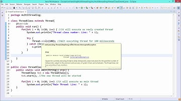 Java Essentials - Multithreading by extending thread class